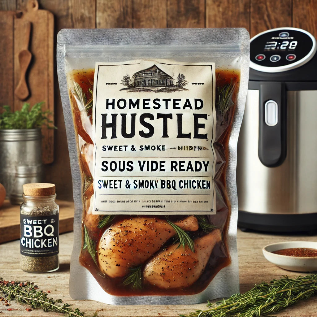 Homestead Hustle Sous Vide Ready BBQ Chicken