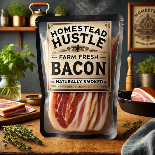 Homestead Hustle Farm Fresh Bacon