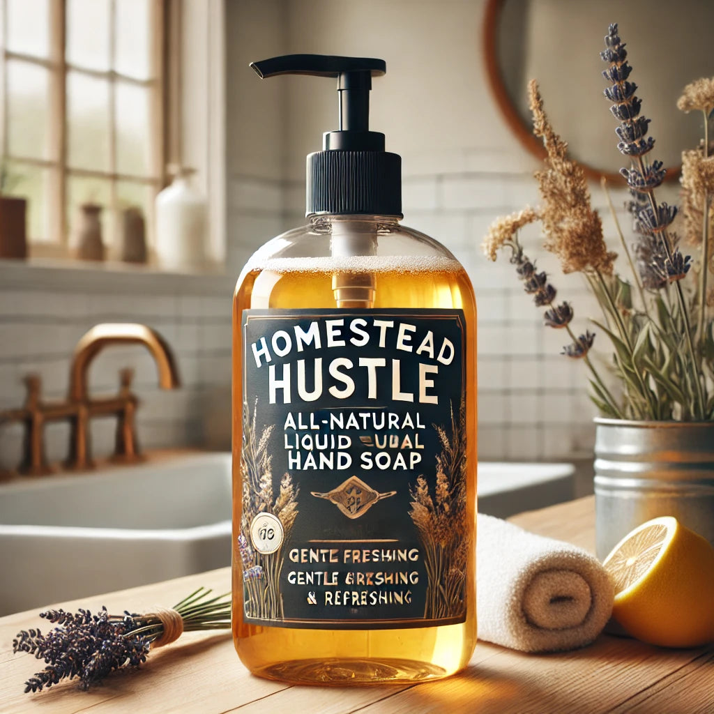 Homestead Hustle All-Natural Liquid Hand Soap