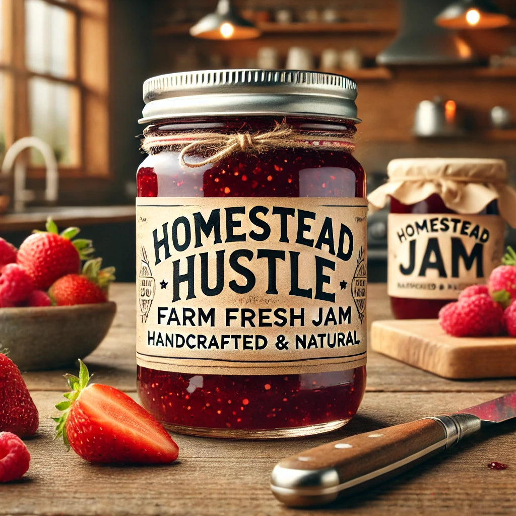 Homestead Hustle Farm Fresh Jam