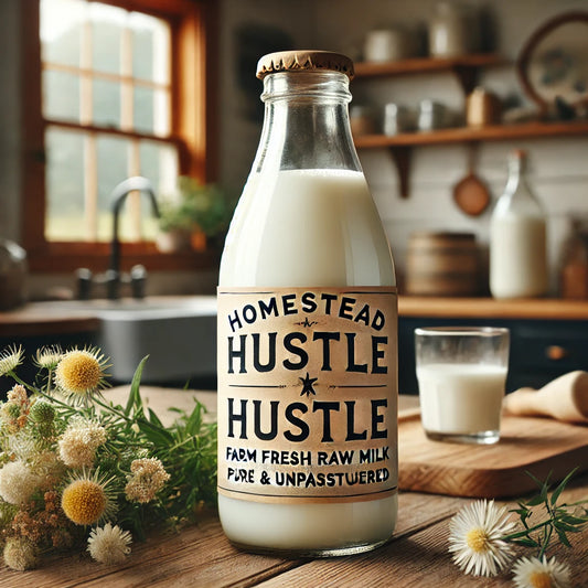 Homestead Hustle Farm Fresh Raw Milk