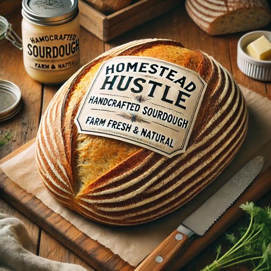 Homestead Hustle Handcrafted Sourdough Bread