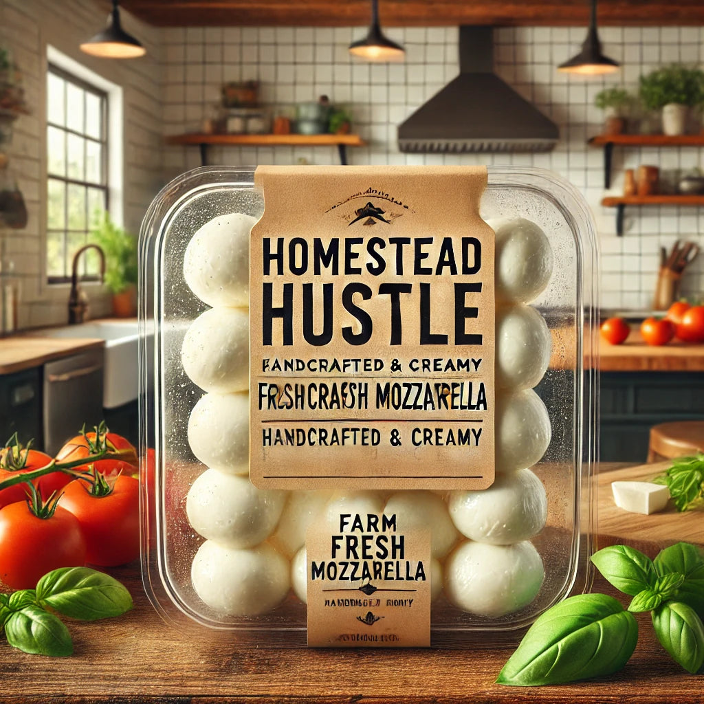 Homestead Hustle Farm Fresh Mozzarella